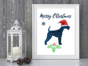 airedale-terrier-christmas-art-decor