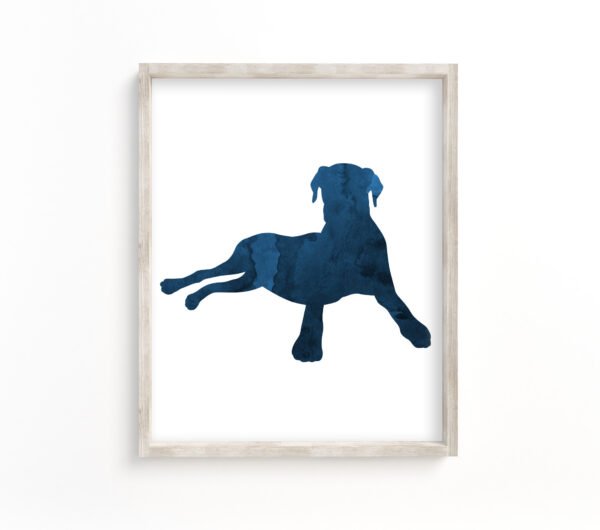 blue-doberman-wall-art