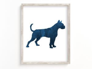 boxer-dog-art-blue