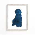 goldendoodle-blue-art-print