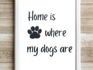 Home-is-where-my-dogs-are-Quotes-Wall-Decor